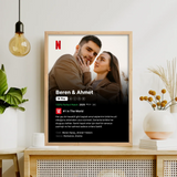 Netflix Sevgili Poster Tablo