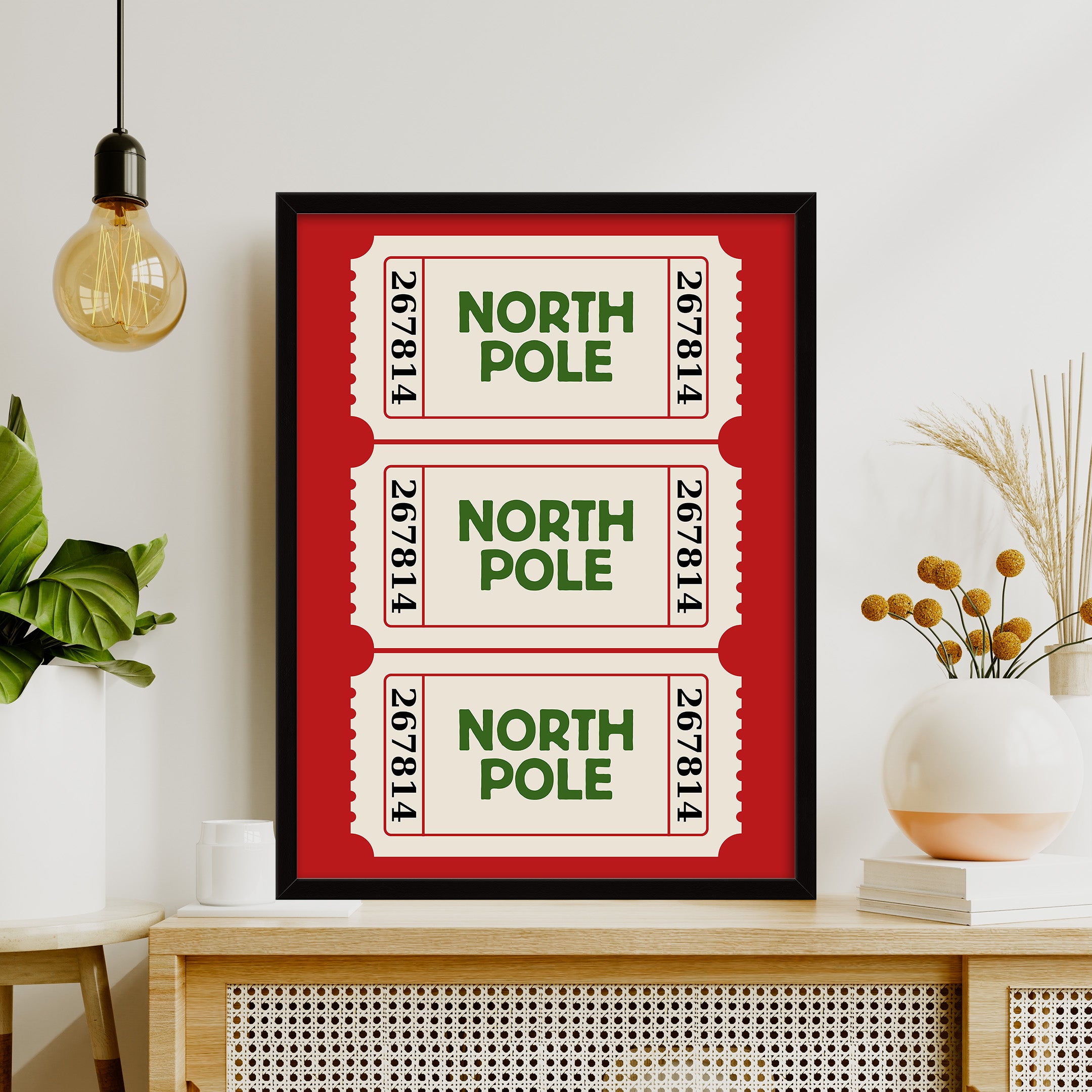 Kuzey Kutbu Pulu Poster Tablo