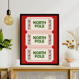Kuzey Kutbu Pulu Poster Tablo