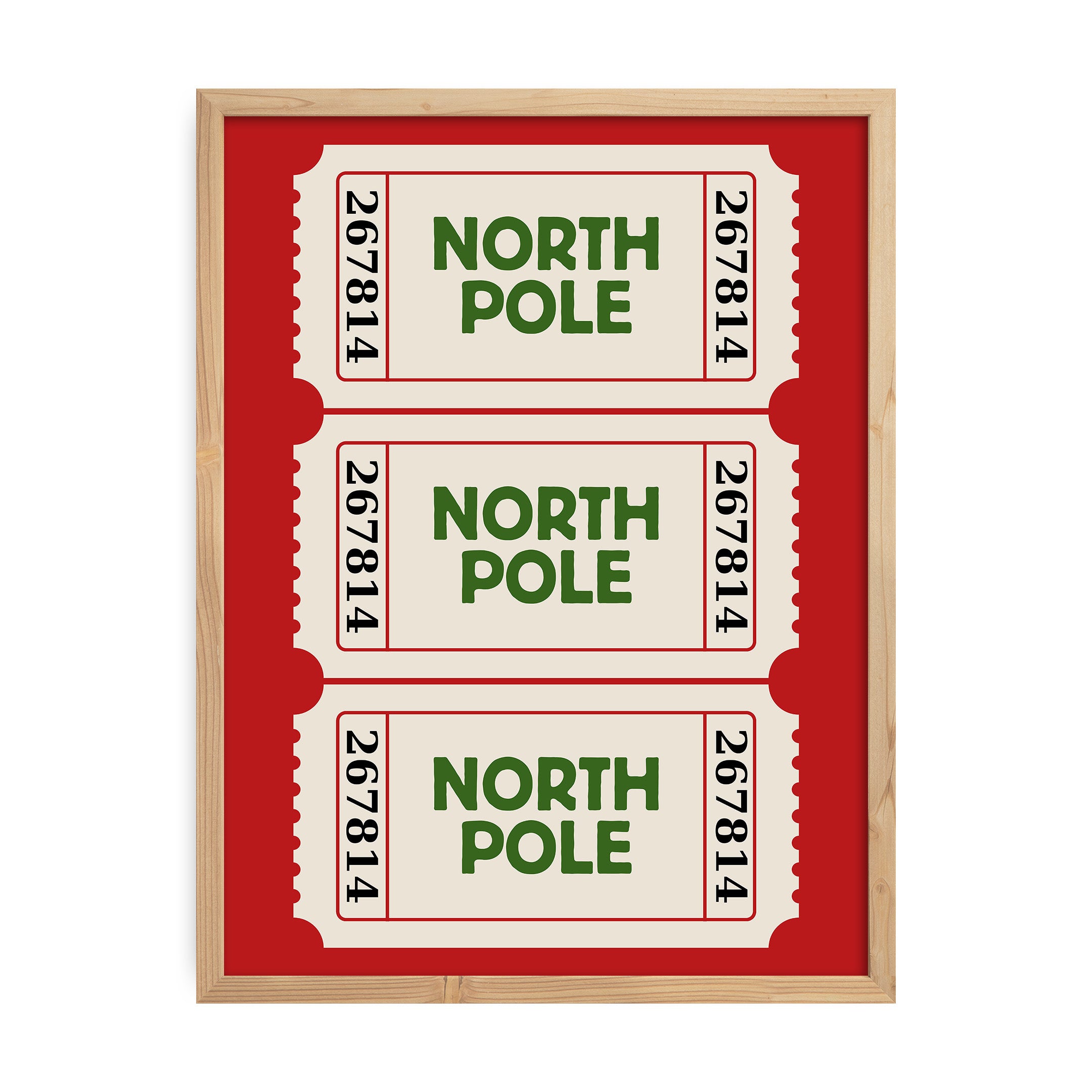 Kuzey Kutbu Pulu Poster Tablo