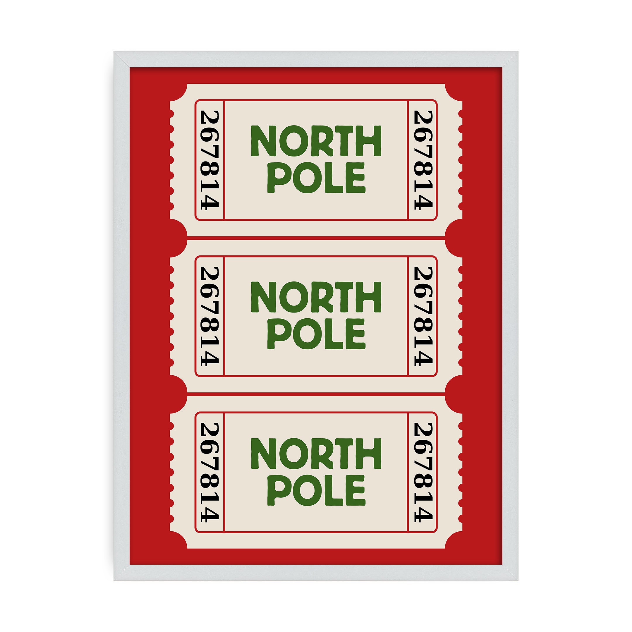 Kuzey Kutbu Pulu Poster Tablo