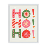 HoHoHo Yılbaşı Temalı Poster Tablo