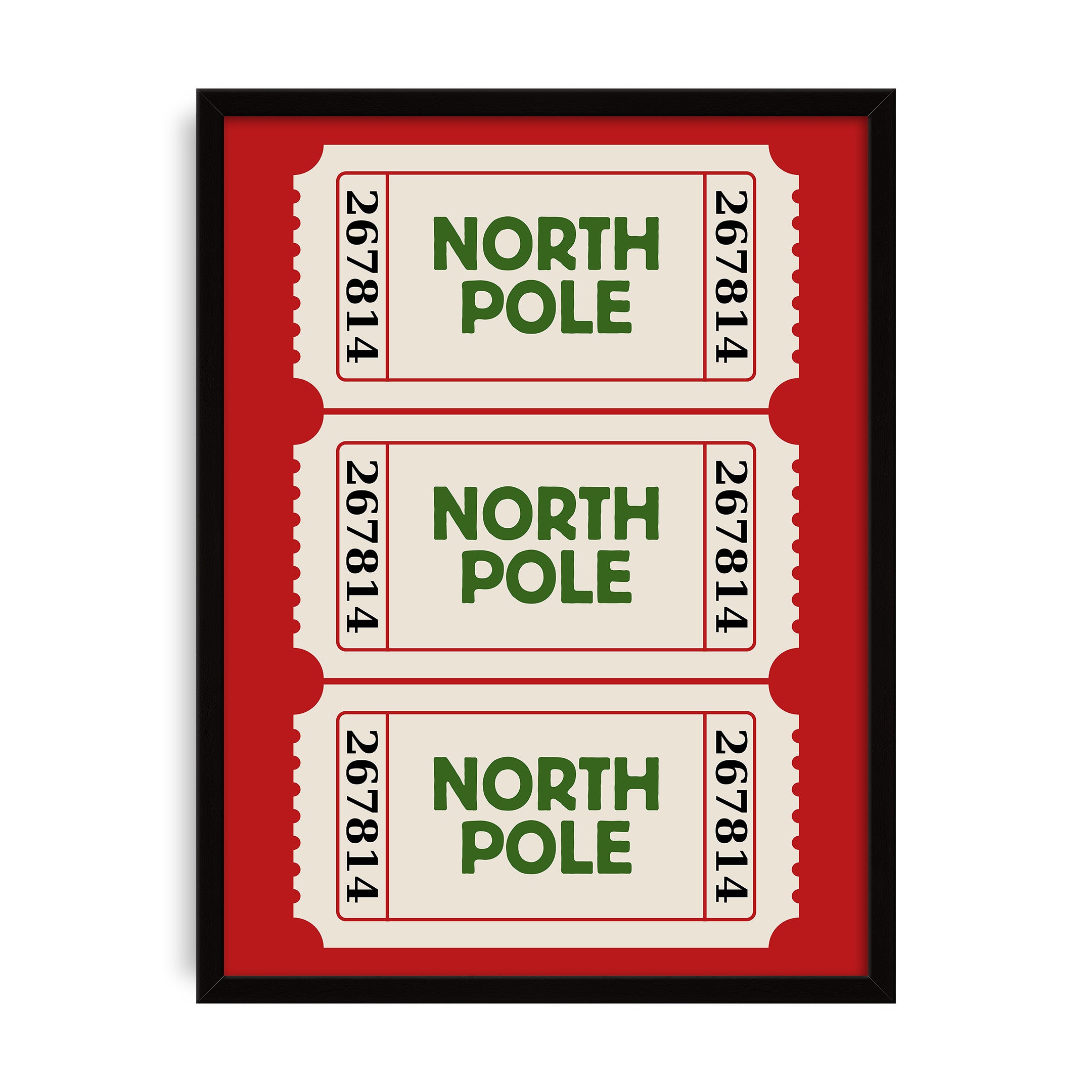 Kuzey Kutbu Pulu Poster Tablo