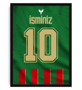 Amedspor Yeni Sezon 26-27 Arkası İsimli Numaralı Forma Poster Tablo