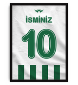 Konya Yeni Sezon 26-27 Arkası İsimli Numaralı Forma Poster Tablo