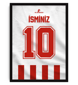 Samsun Yeni Sezon 26-27 Arkası İsimli Numaralı Forma Poster Tablo