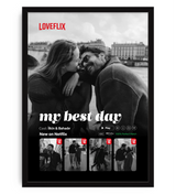 En İyi Günüm 4lü Görsel Netflix Temalı Poster Tablo