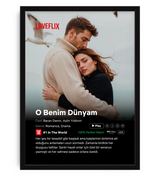Netflix Sevgili Poster Tablo Film Adı
