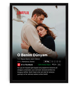 Netflix Sevgili Poster Tablo Film Adı