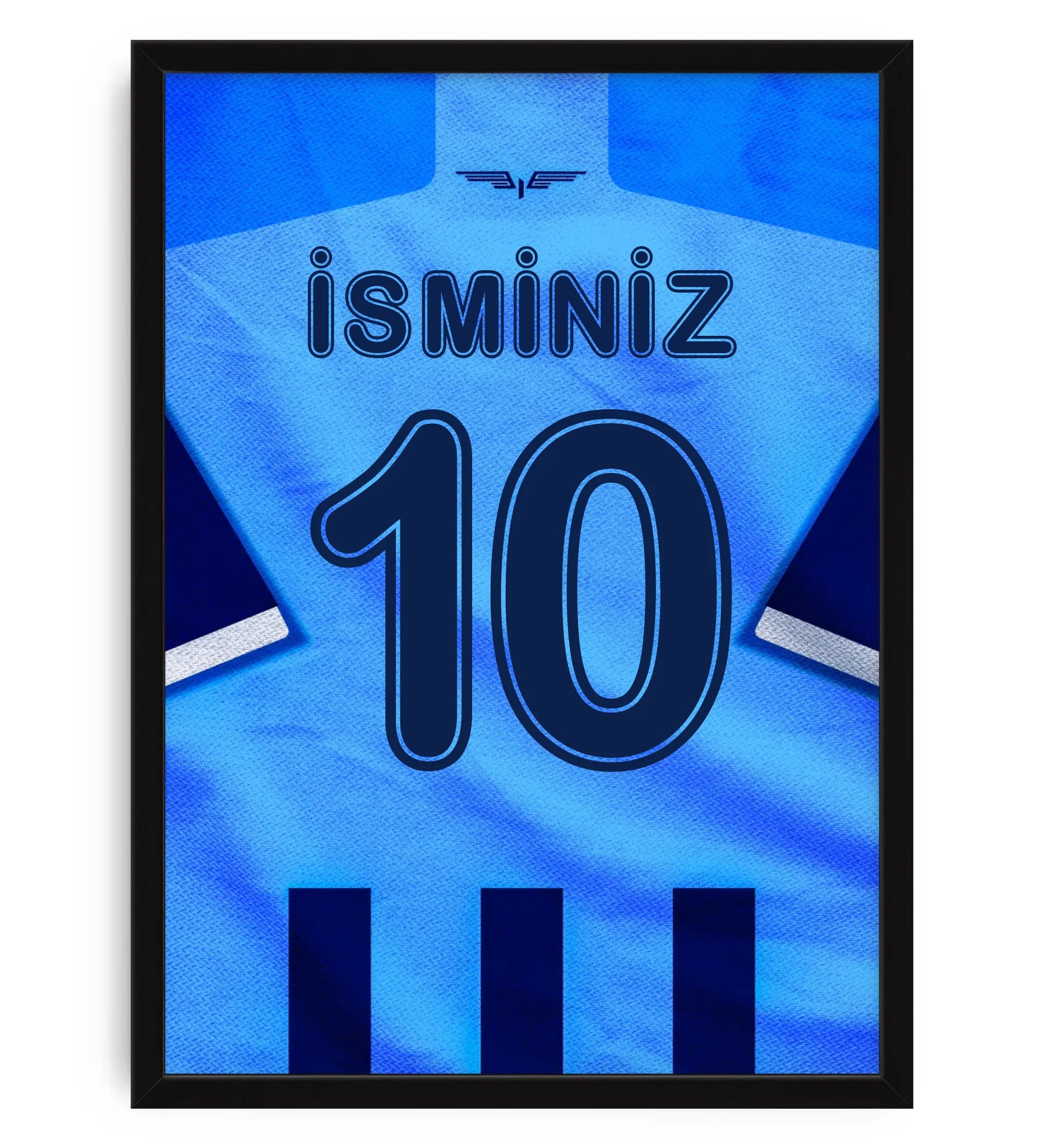 ADS Şimşekler Forma Arkası İsimli Numaralı Poster Tablo