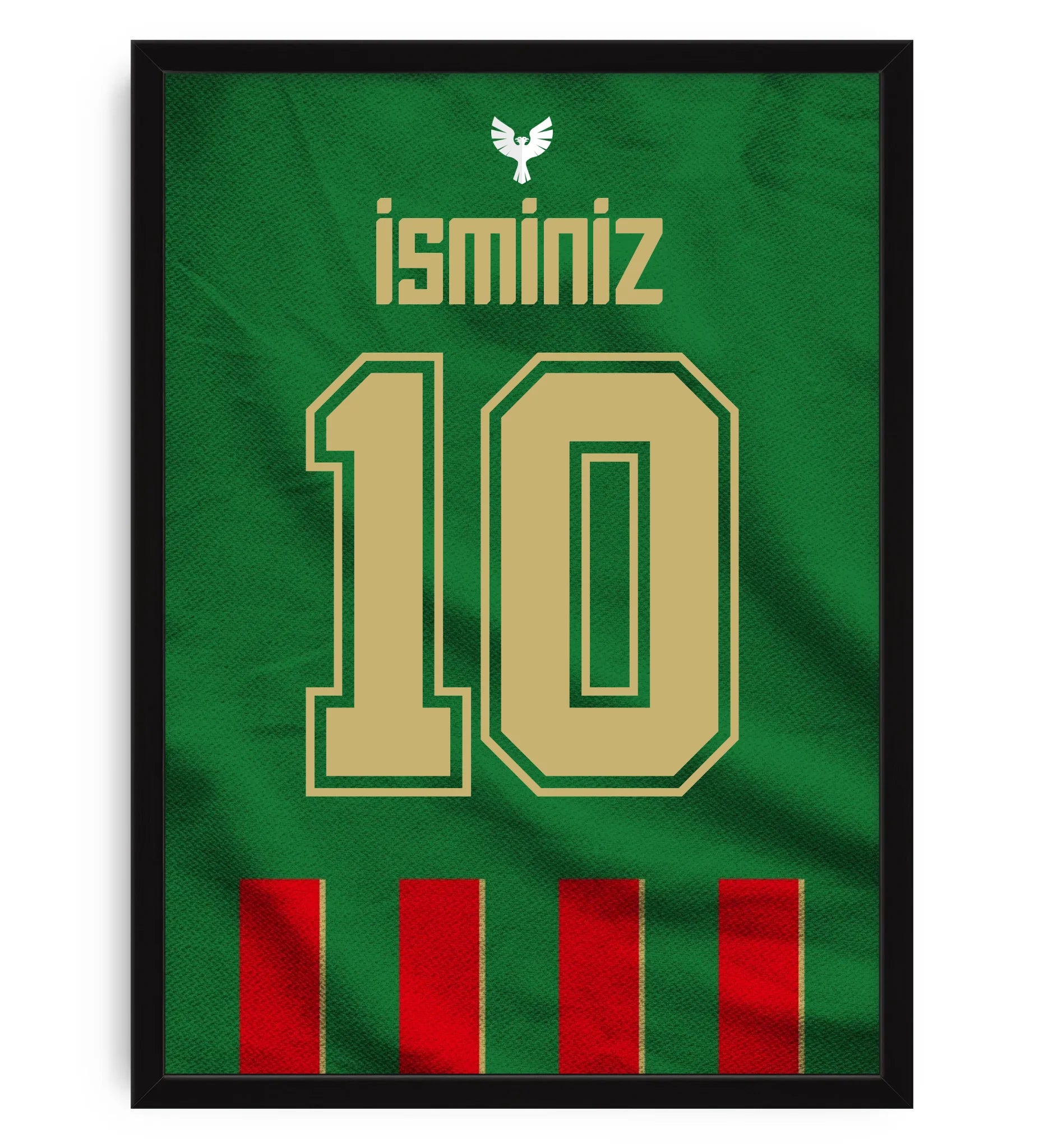Amedspor Yeni Sezon 26-27 Arkası İsimli Numaralı Forma Poster Tablo