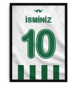 Konya Yeni Sezon 26-27 Arkası İsimli Numaralı Forma Poster Tablo