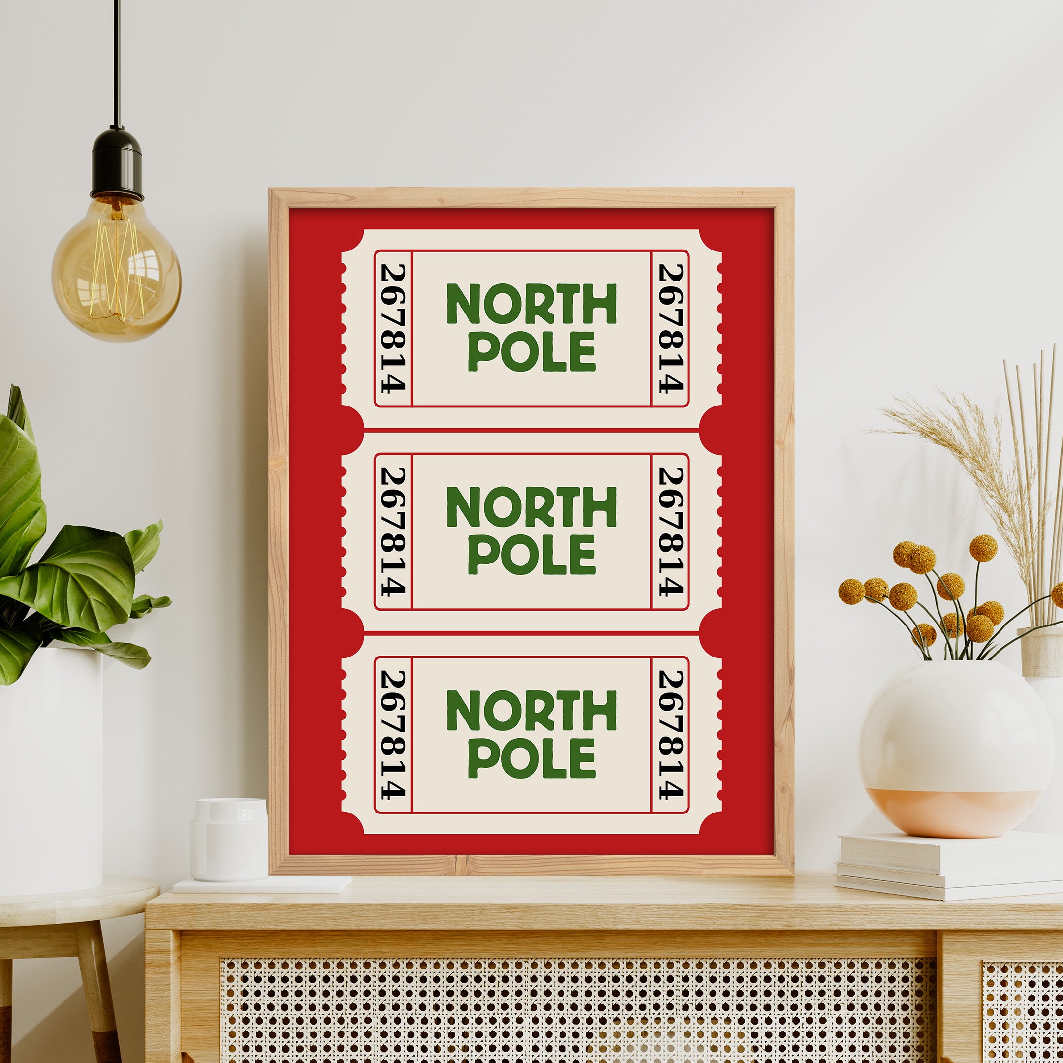 Kuzey Kutbu Pulu Poster Tablo