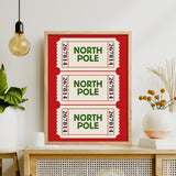 Kuzey Kutbu Pulu Poster Tablo