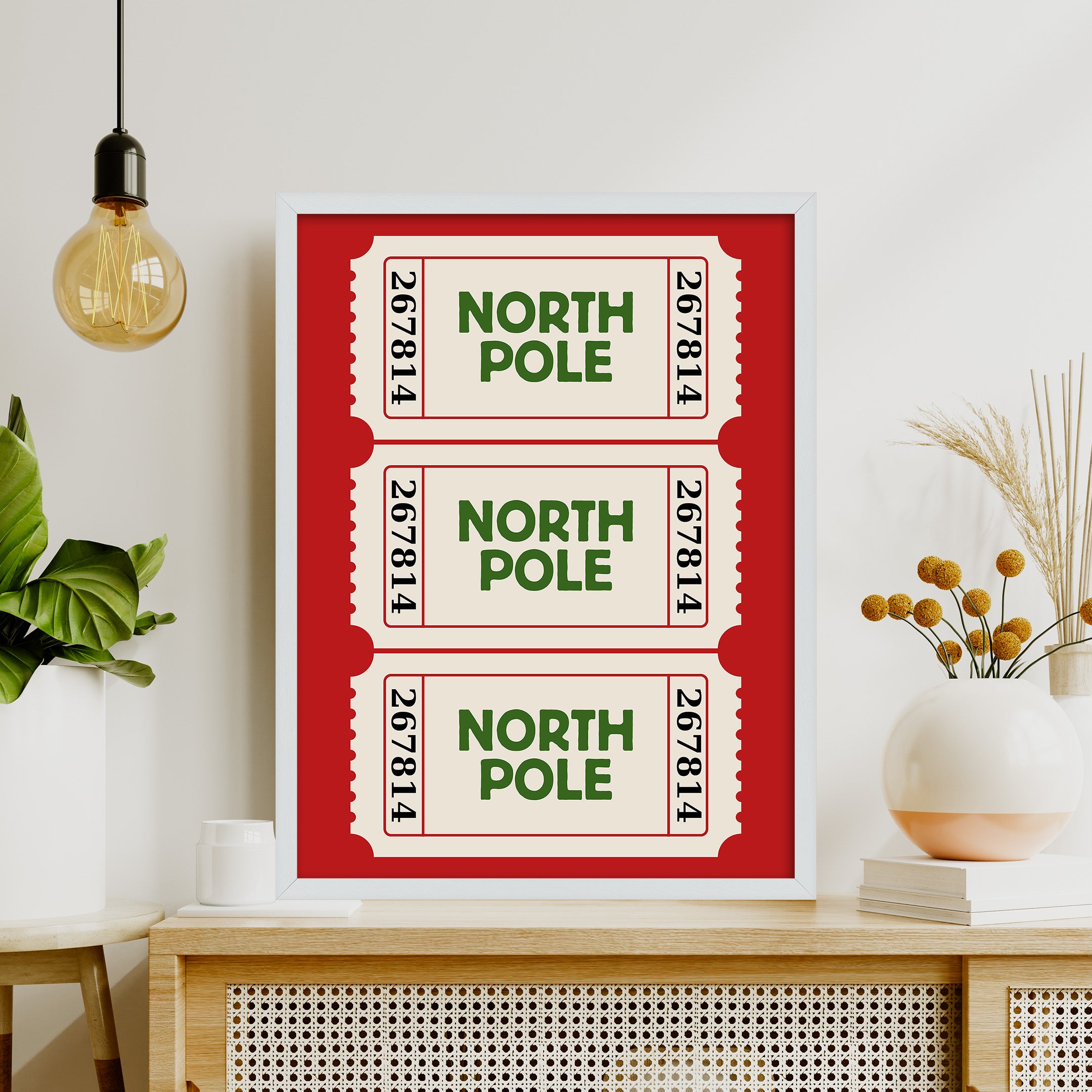 Kuzey Kutbu Pulu Poster Tablo