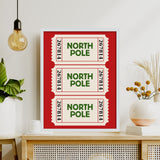Kuzey Kutbu Pulu Poster Tablo